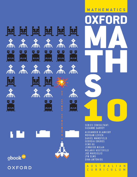 OXFORD MATHS 10 AUSTRALIAN CURRICULUM STUDENT BOOK + OBOOK PRO