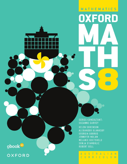 OXFORD MATHS 8 AUSTRALIAN CURRICULUM STUDENT BOOK + OBOOK PRO