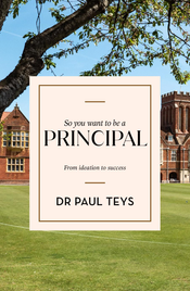 SO YOU WANT TO BE A PRINCIPAL