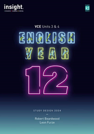 INSIGHT ENGLISH YEAR 12: VCE UNITS 3&4 STUDENT BOOK + EBOOK 3E