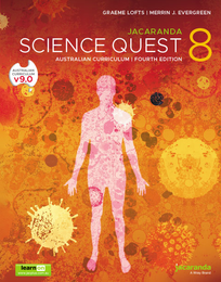 JACARANDA SCIENCE QUEST 8 FOR AUSTRALIAN CURRICULUM PRINT + LEARNON 4E