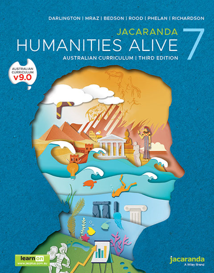 JACARANDA HUMANITIES ALIVE 7 AUSTRALIAN CURRICULUM TEXTBOOK + LEARNON 3E