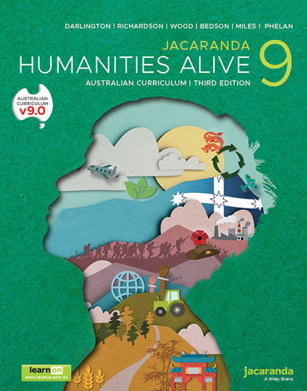 JACARANDA HUMANITIES ALIVE 9 AUSTRALIAN CURRICULUM TEXTBOOK + LEARNON 3E