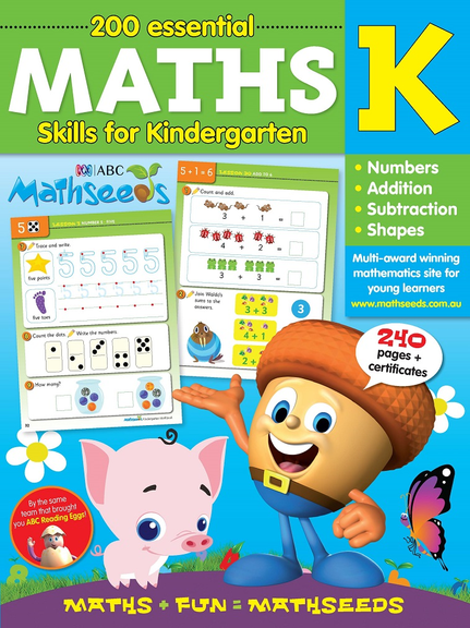 ABC MATHSEEDS KINDERGARTEN WORKBOOK