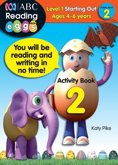 ABC READING EGGS LEVEL 1 STARTING OUT ACTIVITY BOOK 2 AGES 4-6