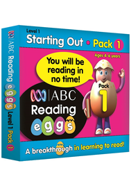 ABC READING EGGS LEVEL 1 STARTING OUT BOOK PACK 1 AGES 4-6