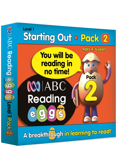 Buy Book - ABC READING EGGS LEVEL 1 STARTING OUT BOOK PACK 2 AGES 4-6 ...