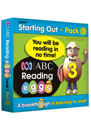 ABC READING EGGS LEVEL 1 STARTING OUT BOOK PACK 3 AGES 4-6