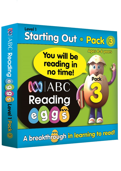 ABC READING EGGS LEVEL 1 STARTING OUT BOOK PACK 3 AGES 4-6