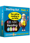 ABC READING EGGS LEVEL 1 STARTING OUT BOOK PACK 4 AGES 4-6