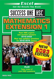 EXCEL SUCCESS ONE HSC MATHEMATICS EXTENSION 1 2023 EDITION