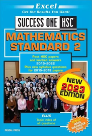 EXCEL SUCCESS ONE HSC MATHEMATICS STANDARD 2 2023 EDITION