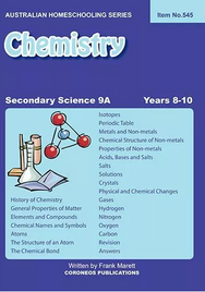 SECONDARY SCIENCE 9A  -  CHEMISTRY
