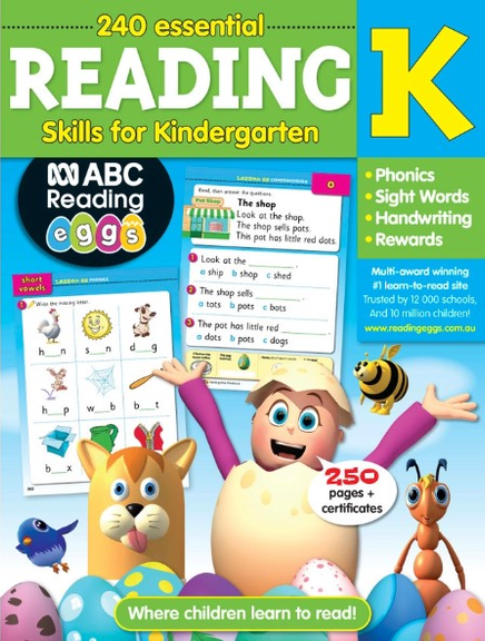 ABC READING EGGS READING SKILLS FOR KINDERGARTEN