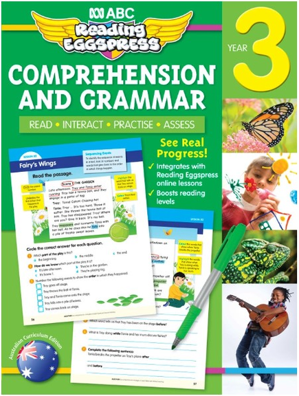 ABC READING EGGSPRESS COMPREHENSION & GRAMMAR YEAR 3