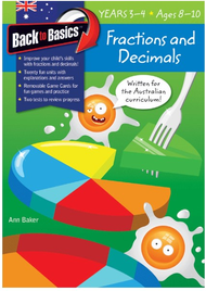 BLAKE'S BACK TO BASICS: FRACTIONS & DECIMALS YEARS 3-4