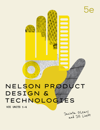 NELSON PRODUCT DESIGN & TECHNOLOGIES VCE UNITS 1-4 STUDENT BOOK 5E