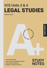 A+ LEGAL STUDIES NOTES VCE UNITS 3&4 4E