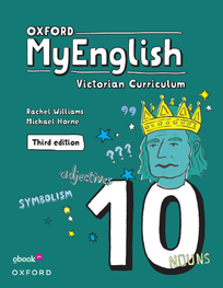 OXFORD MYENGLISH 10 VICTORIAN CURRICULUM STUDENT BOOK + OBOOK/ASSESS 3E