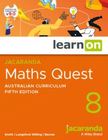 JACARANDA MATHS QUEST 8 AUSTRALIAN CURRICULUM LEARNON 5E (eBook only)