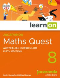 JACARANDA MATHS QUEST 8 AUSTRALIAN CURRICULUM LEARNON 5E (eBook only)