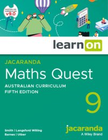 JACARANDA MATHS QUEST 9 AUSTRALIAN CURRICULUM LEARNON 5E (eBook only)