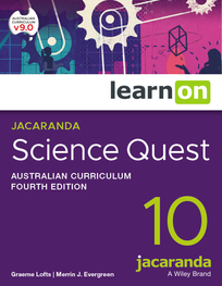 JACARANDA SCIENCE QUEST 10 FOR AUSTRALIAN CURRICULUM LEARNON 4E (eBook only)