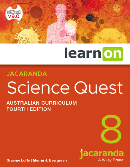 JACARANDA SCIENCE QUEST 8 FOR AUSTRALIAN CURRICULUM LEARNON 4E (eBook only)