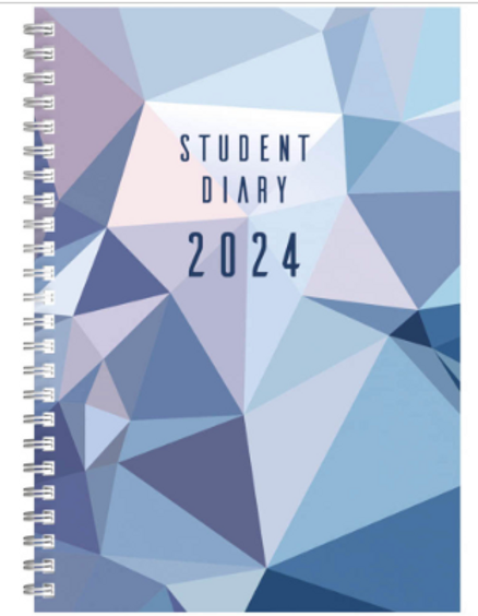 COLLINS A5 STUDENT SPIRAL DIARY WEEK TO WEEK 2024