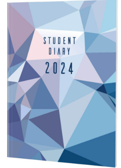 COLLINS A5 STUDENT BOUND DIARY WEEK TO WEEK 2024