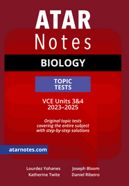 ATAR NOTES VCE BIOLOGY UNITS 3&4 TOPIC TESTS 2E (2023 - 2025)