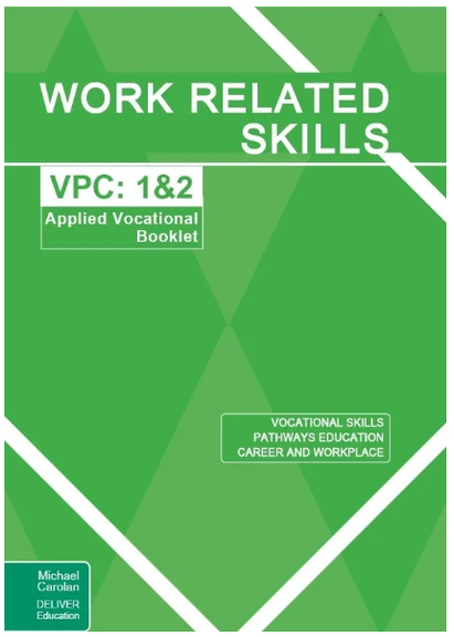 WORK RELATED SKILLS VICTORIAN PATHWAYS CERTIFICATE UNITS 1&2: APPLIED VOCATIONAL BOOKLET