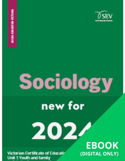 SOCIOLOGY VCE UNITS 1 AND 2 STUDENT EBOOK 1E (No printing or refunds. Check product description before purchasing) (eBook Only)