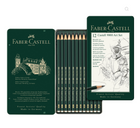 12 FABER CASTELL 9000 PENCIL ARTIST 8B - 2H TIN