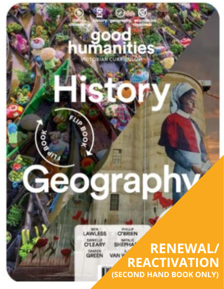 GOOD HUMANITIES 9 VIC REACTIVATION CODE (eBook only)