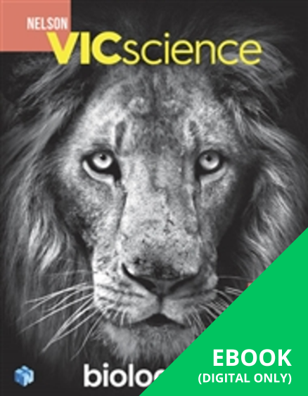 NELSON VICSCIENCE BIOLOGY VCE UNITS 1&2 STUDENT EBOOK 4E (eBook only)