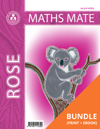MATHS MATE 4 AC STUDENT PAD 2E (ROSE) PRINT + EBOOK