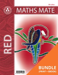 MATHS MATE 6 AC STUDENT PAD 6E (RED) PRINT + EBOOK