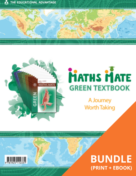 MATHS MATE GREEN TEXTBOOK: YEAR 8 PRINT + EBOOK