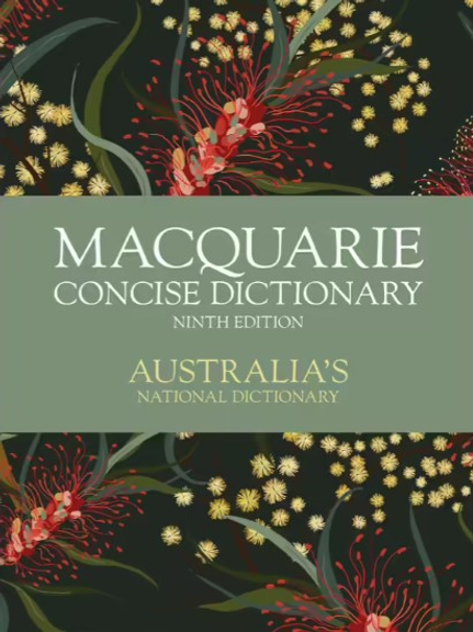 MACQUARIE CONCISE DICTIONARY NINTH EDITION PAPERBACK