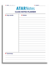 ATAR NOTES CLASS NOTES PLANNER