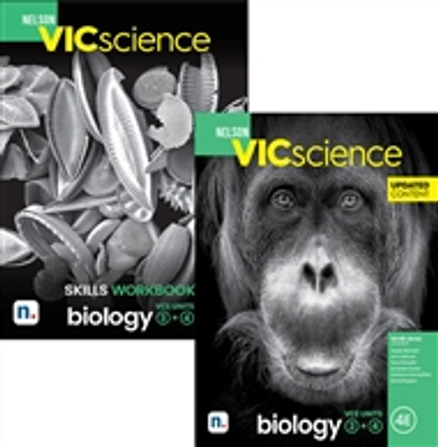 NELSON VICSCIENCE BIOLOGY VCE UNITS 3&4 COMPLETE STUDENT VALUE PACK REVISED EDITION 4E