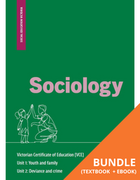 SOCIOLOGY VCE UNITS 1 AND 2 STUDENT BOOK + EBOOK 1E