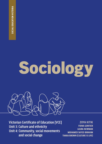 SOCIOLOGY VCE UNITS 3 AND 4 STUDENT BOOK 1E