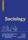 SOCIOLOGY VCE UNITS 3 AND 4 STUDENT BOOK 1E