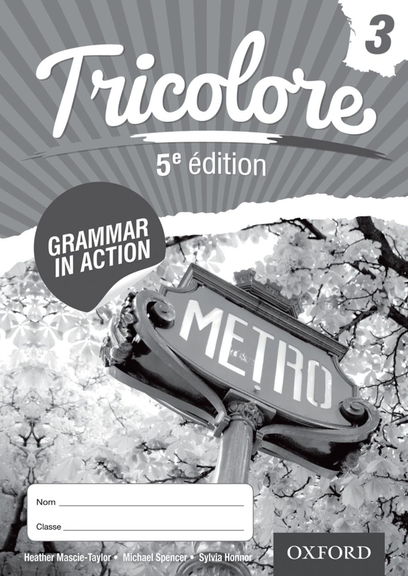 TRICOLORE 3 GRAMMAR IN ACTION WORKBOOK 5E