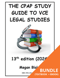 THE CPAP STUDY GUIDE TO VCE LEGAL STUDIES 13E BUNDLE (STUDENT BOOK + EBOOK)