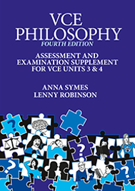 VCE PHILOSOPHY: ASSESSMENT AND EXAMINATION SUPPLEMENT FOR VCE UNITS 3&4 4E