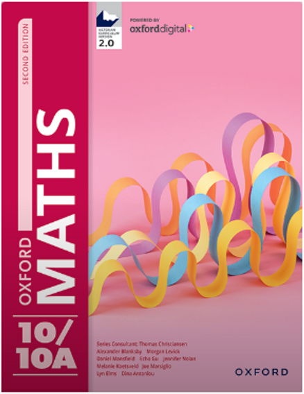 OXFORD MATHS 10/10A VICTORIAN CURRICULUM STUDENT BOOK + ESSENTIAL DIGITAL ACCESS 2E