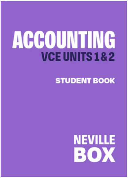 MATILDA ACCOUNTING VCE UNITS 1&2 STUDENT BOOK + EBOOK 7E